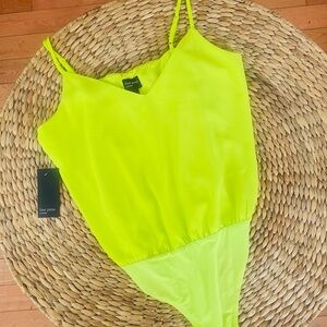 Free Press Lime Green Bodysuit